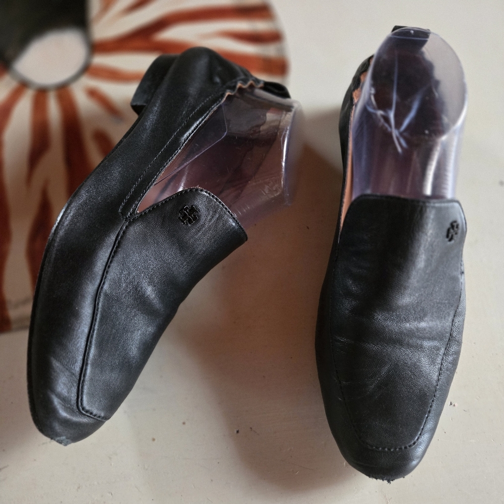 Tory Burch Kira Nappa Leather Loafer In Perfect Black Size 8